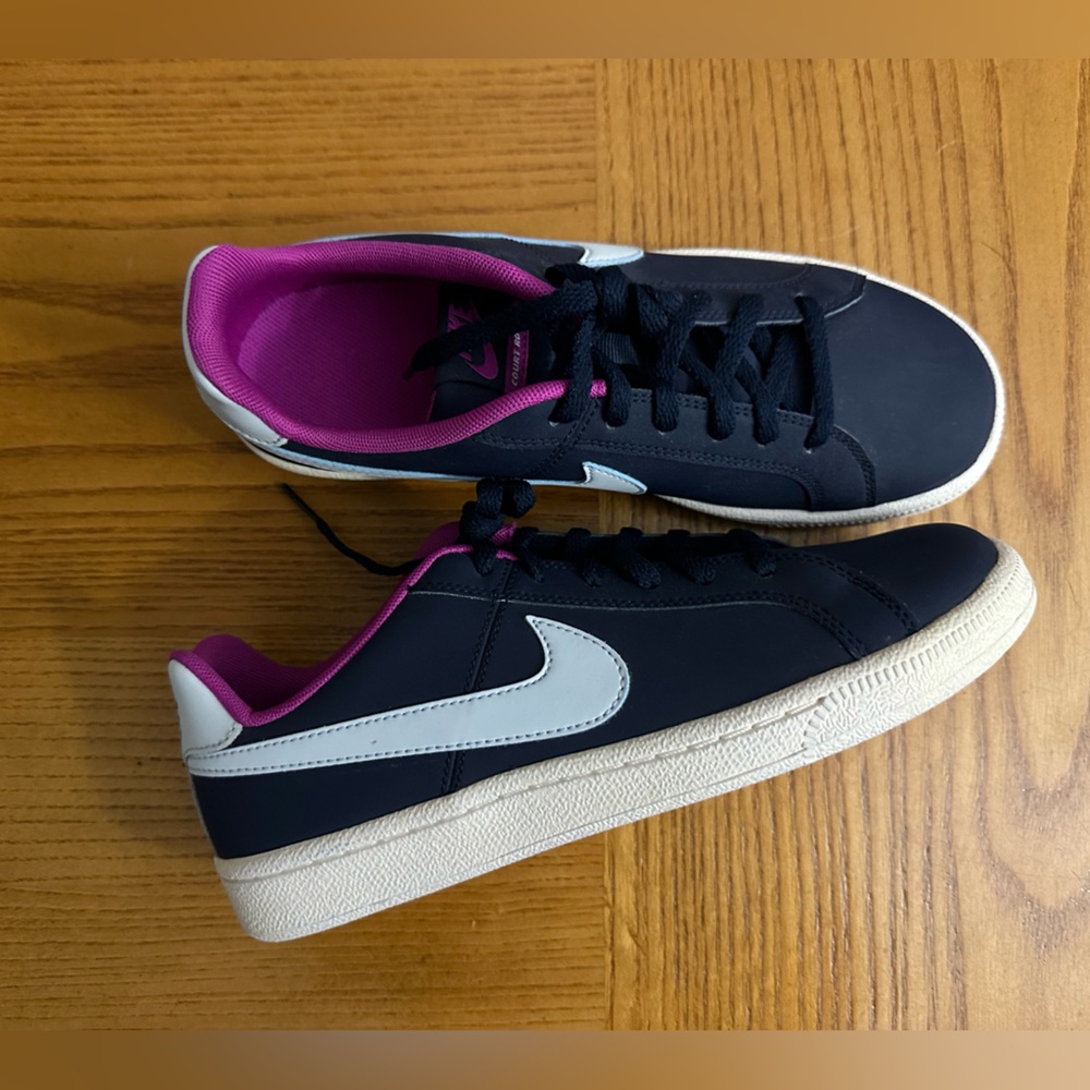 NEW Nike Court Royale Big Kids Sneakers DARK BLUE/LIGHT BLUE Size Youth 5.5